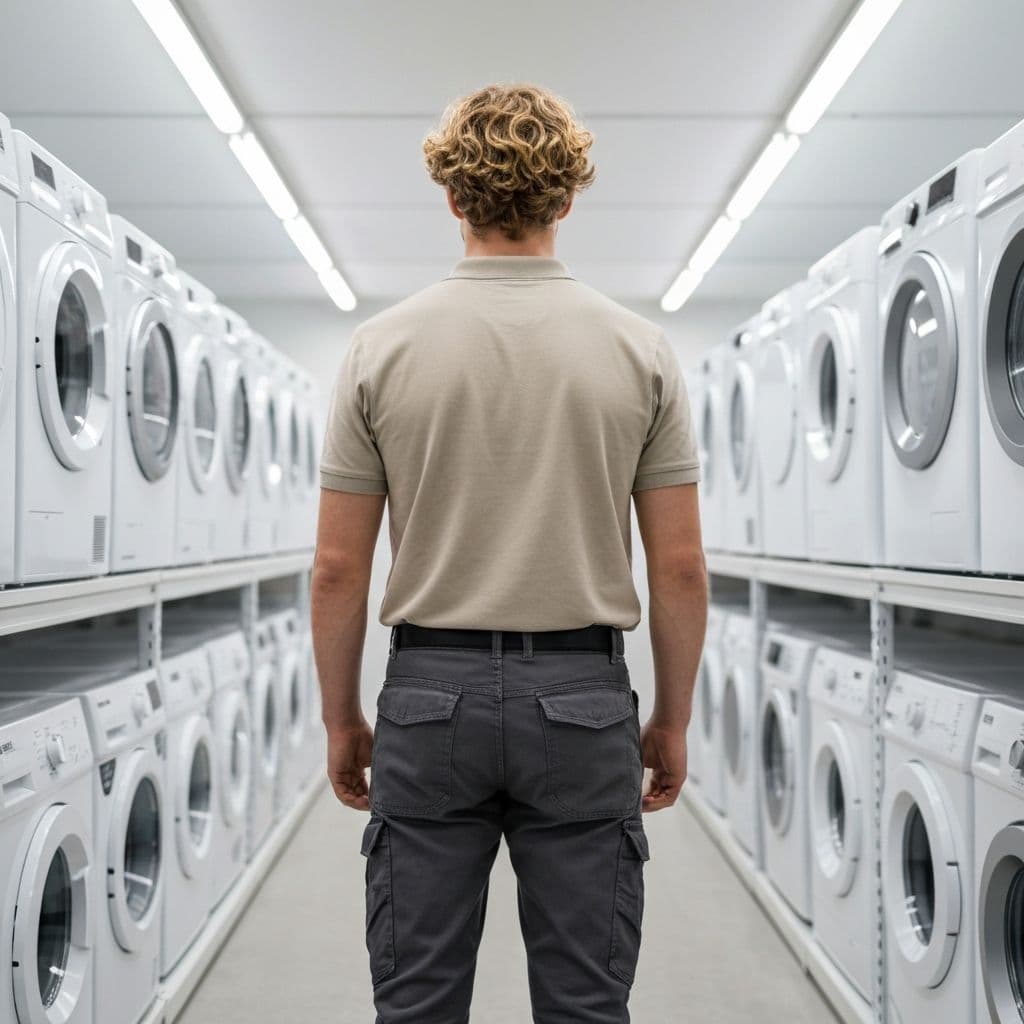 Refurbished witgoed apparaten in showroom